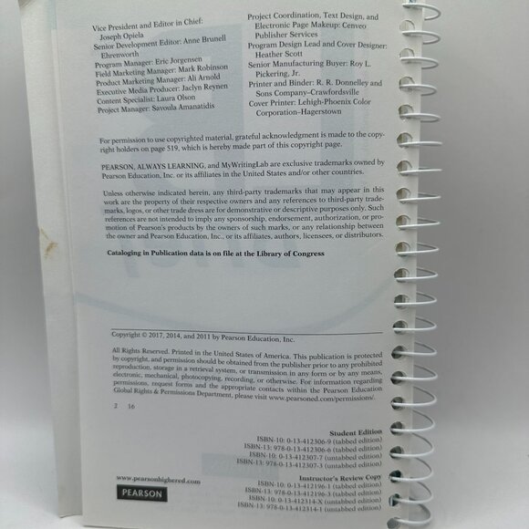 LB Brief with Tabs 6th Edition Jane E. Aaron Pearson Spiral Bound - Picture 5 of 5